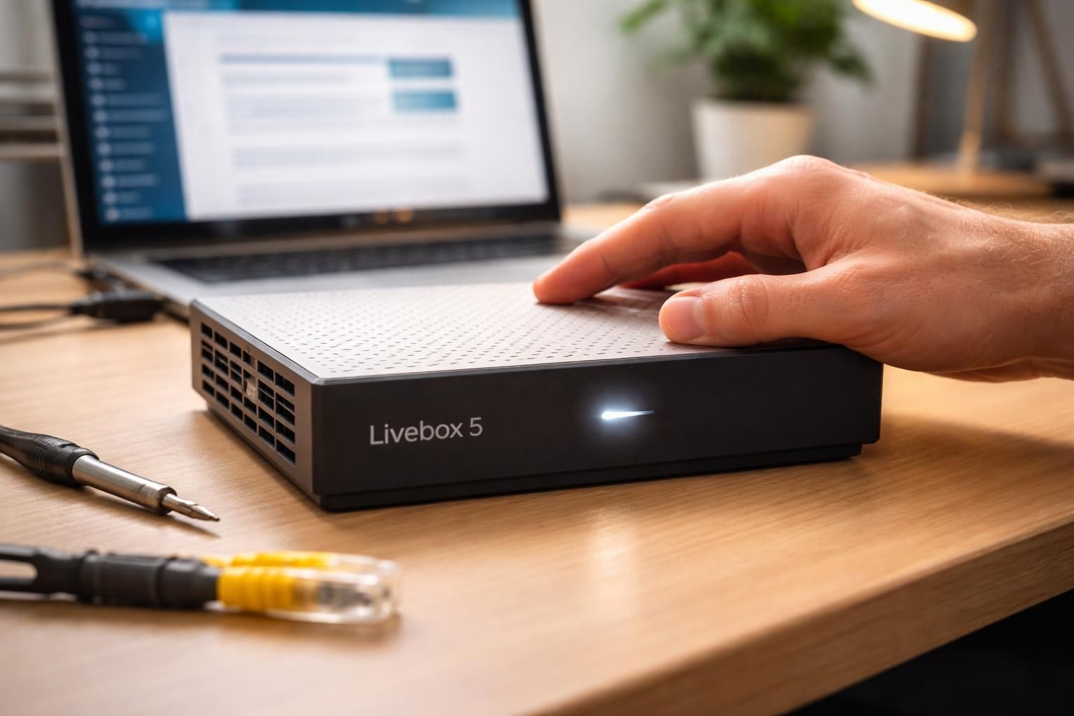 découvrez comment réparer facilement votre livebox 5 qui clignote blanc grâce à notre guide complet et pratique étape par étape.