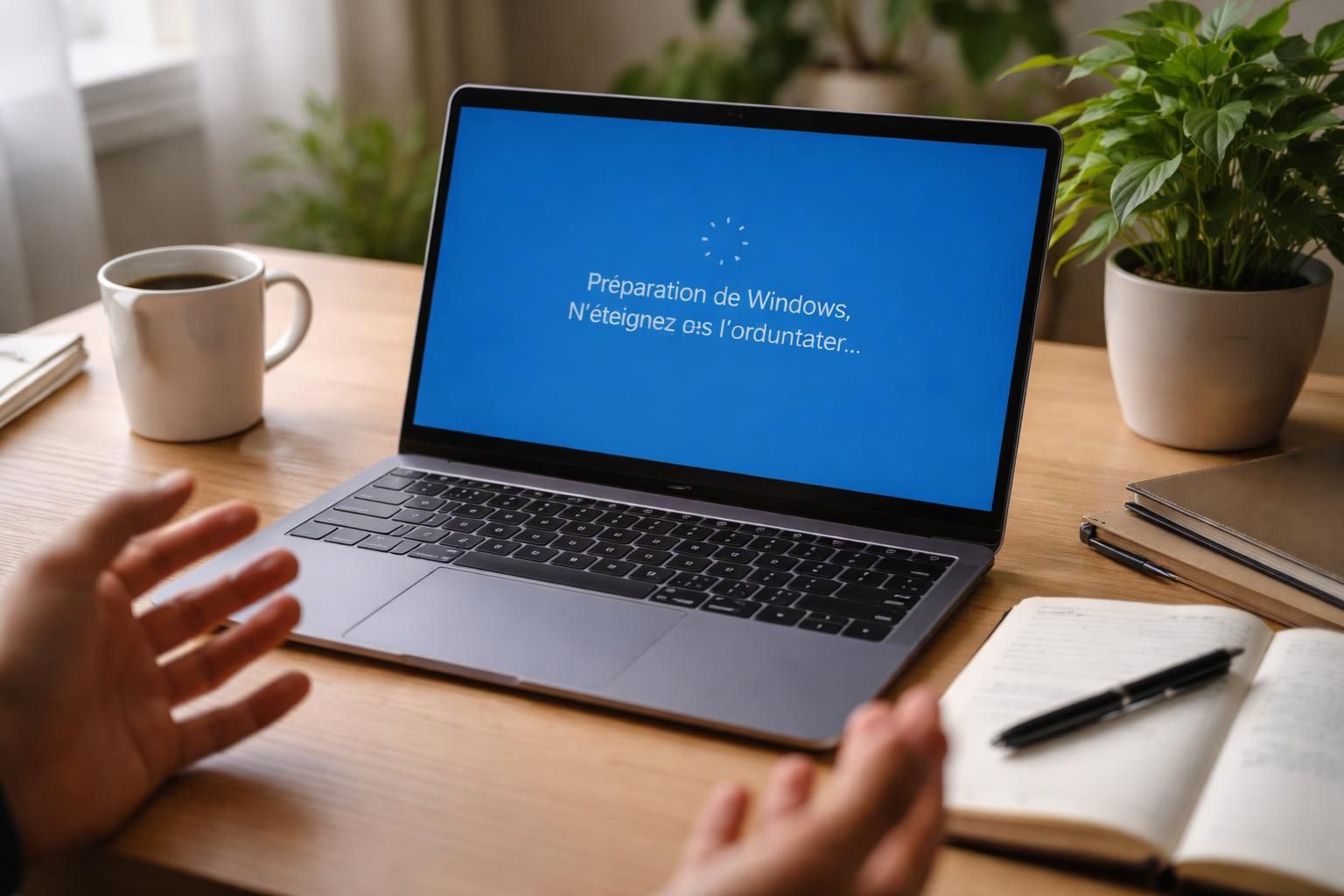 Préparation de Windows n’éteignez pas l’ordinateur : Quand faut-il s’inquiéter ?
